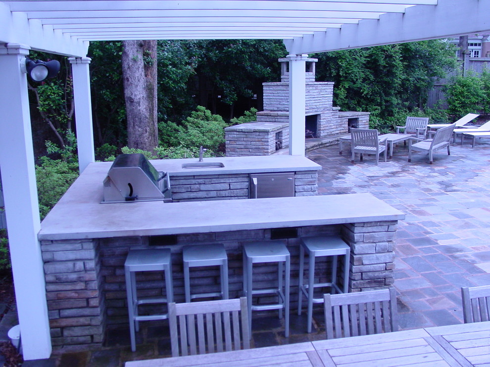 Concrete Countertops - Outdoors