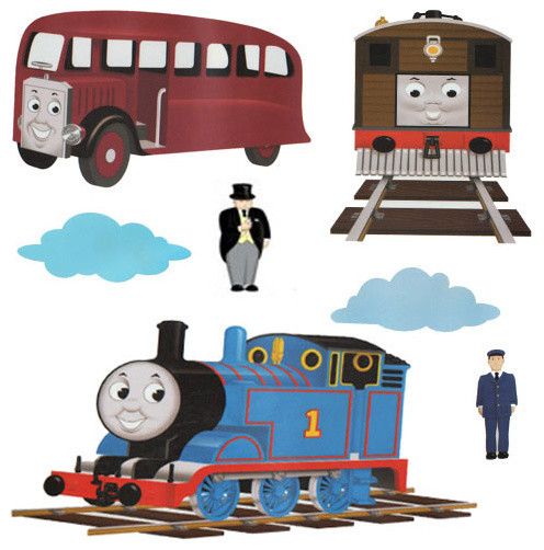 Thomas And Friends Peel And Stick Wall Stickers Contemporary