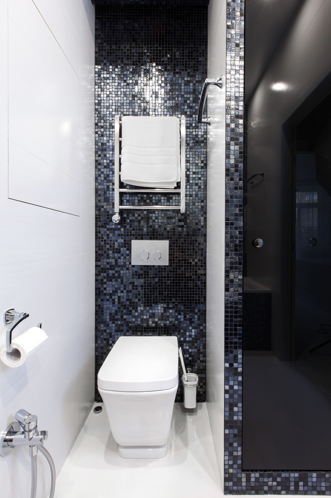 Красно-белый интерьер