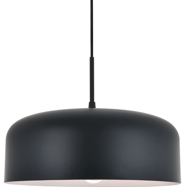 Living District Ld4072d14bk Etude 1 Light Black Pendant Contemporary Lighting By Buildcom - Houzz Black Pendant Lights Living District Ld4072d14bk Etude 1 Light Black Pendant Contemporary Lighting By Buildcom - Houzz Black Pendant Lights