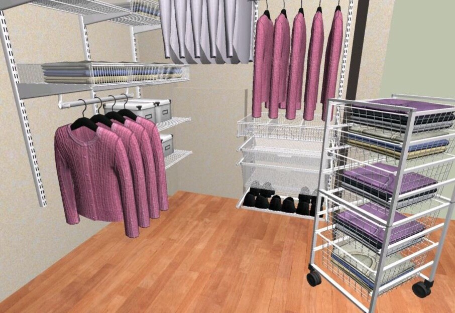 Маленькие гардеробные. Выпуск 2.