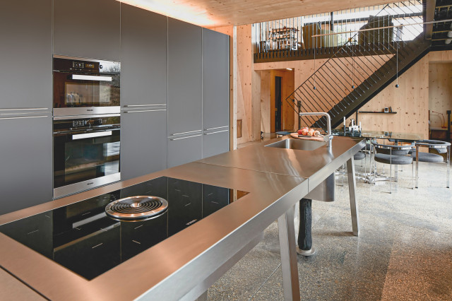 A Dramatic Contrast trendy-koekken