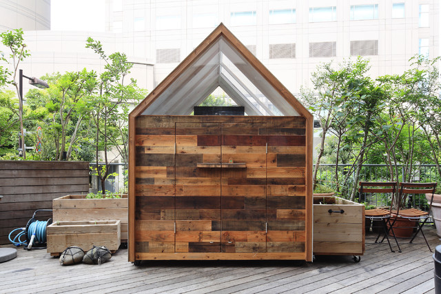 Day Light Hut ＆ Cafe Table american-craftsman-gartenhaus