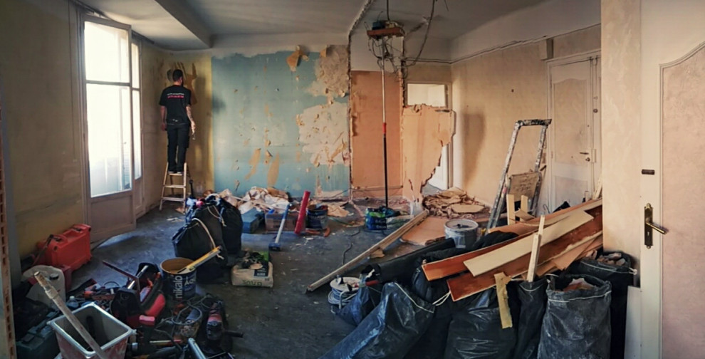 Rénovation complète d’un appartement de 50 m² à Marseille