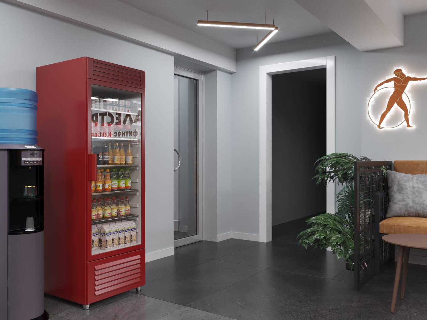 Холл спортивного клуба "Палестра"