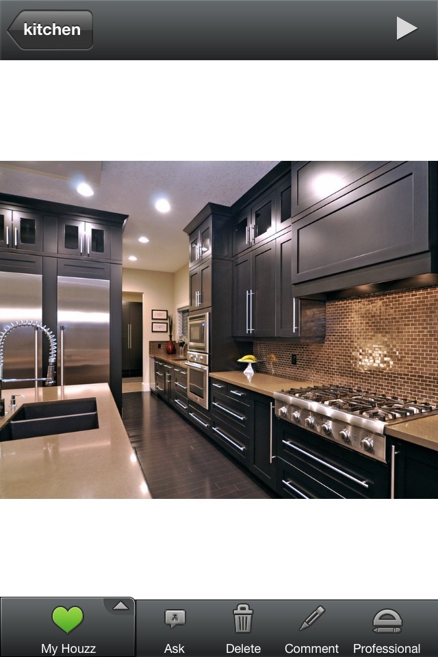 What colour kitchen to go with dark hardwood floors?