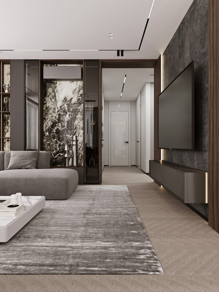 Интерьер в ЖК "Западный порт"