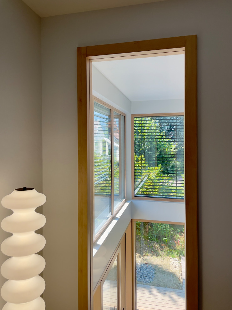 (En cours) Maison ossature bois mixte enduit, bardage bois