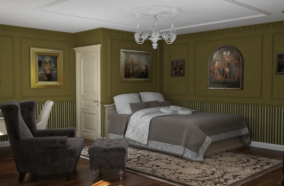 Классический стиль в однокомнатной квартире