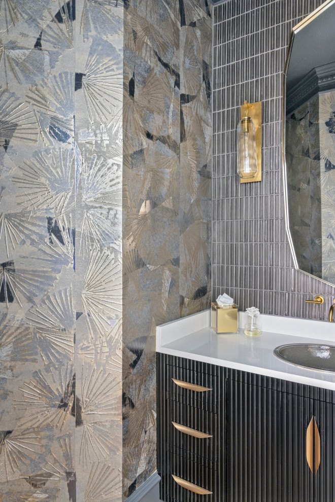 Meadow Wood Road - Traditional - Powder Room - Dallas - by Baker Design ...