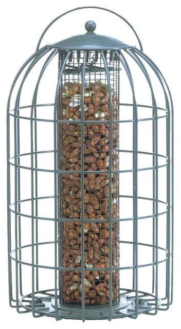 The Nuttery Nt067 Squirrel Resistant Classic 2 In 1 Bird Feeder