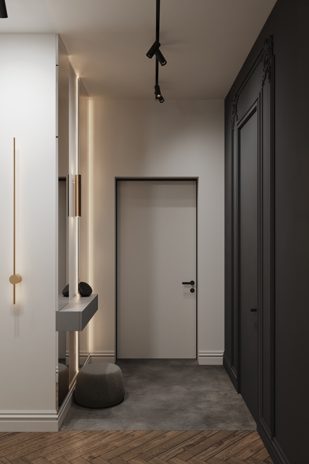 ЖК HEADLINER, дизайн-проект квартиры 102 кв.м.