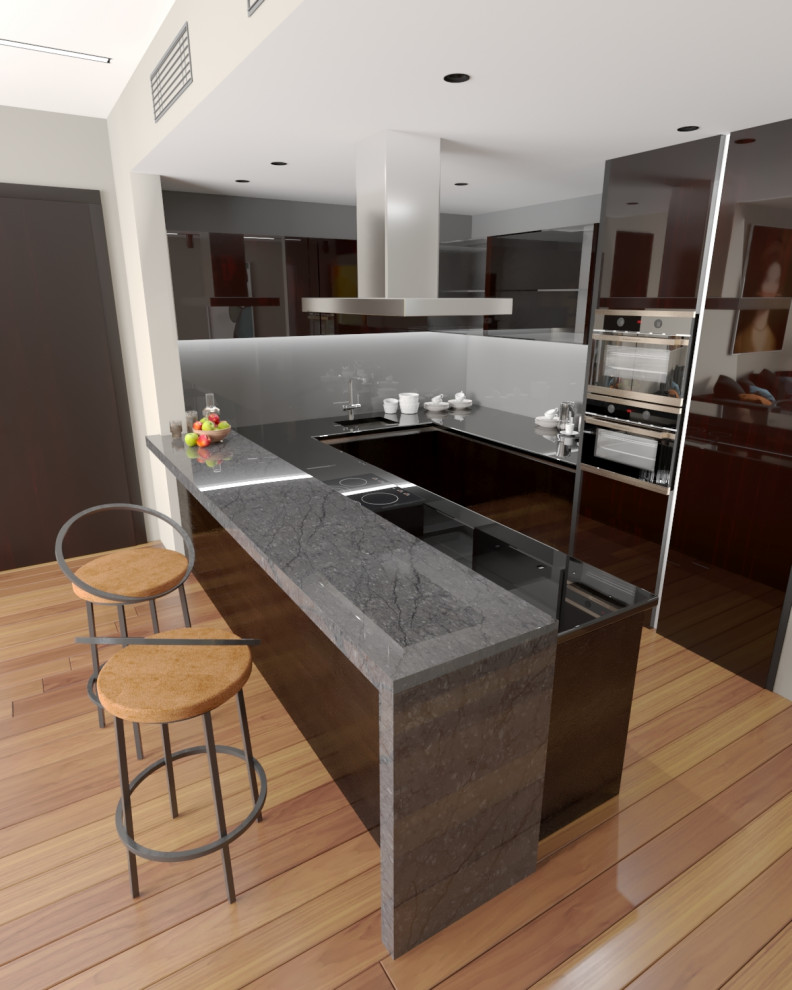 Башня ОКО гостиная-кухня