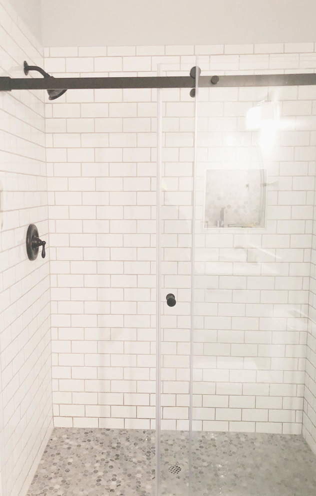 Transitional home design photo in DC Metro