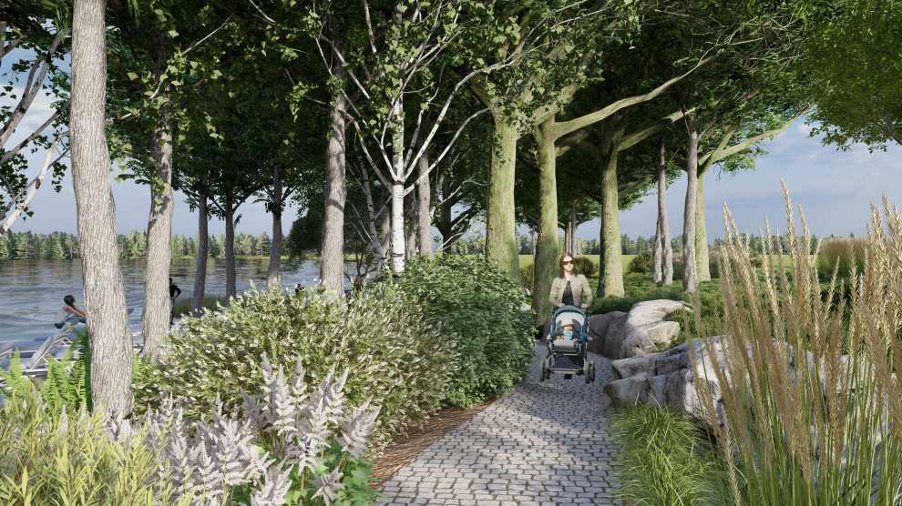 Пляж на территории курортного комплекса Riviera Wellness Resort