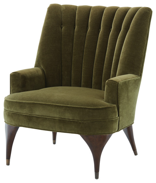 Moss Green Accent Chair - lasseterdesign