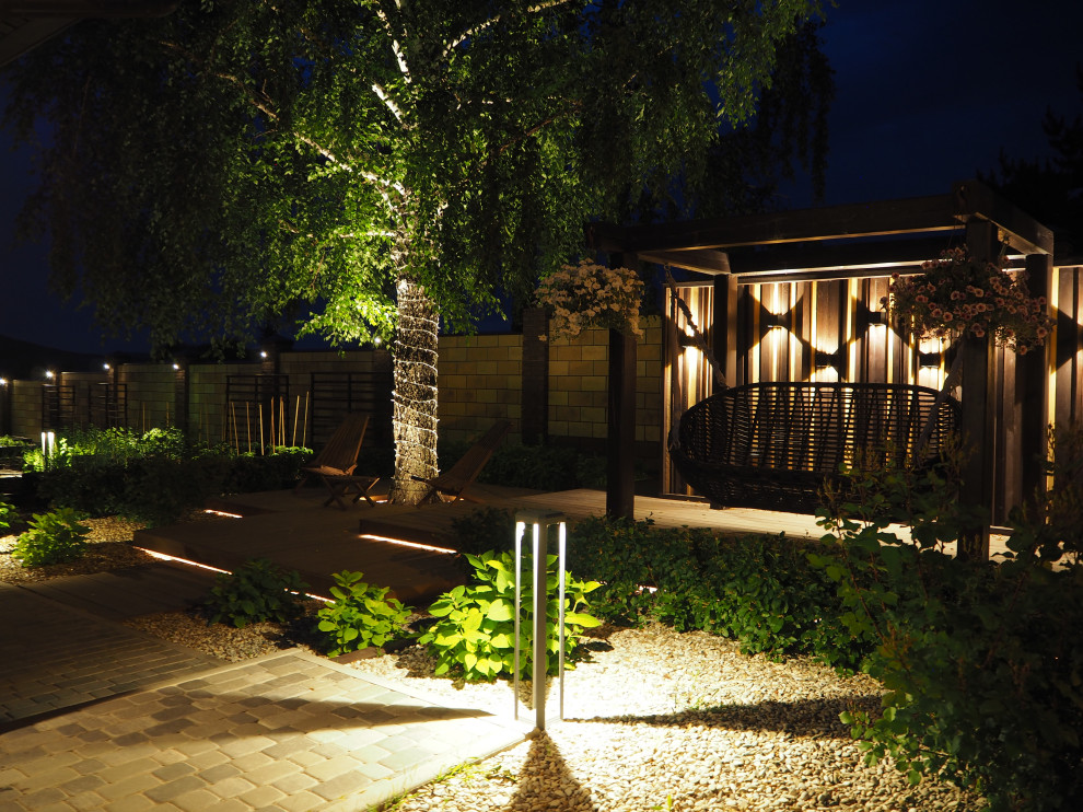 Сад с розами