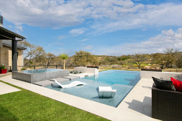 Cordillera Modern Transitional contemporary-swimming-pool