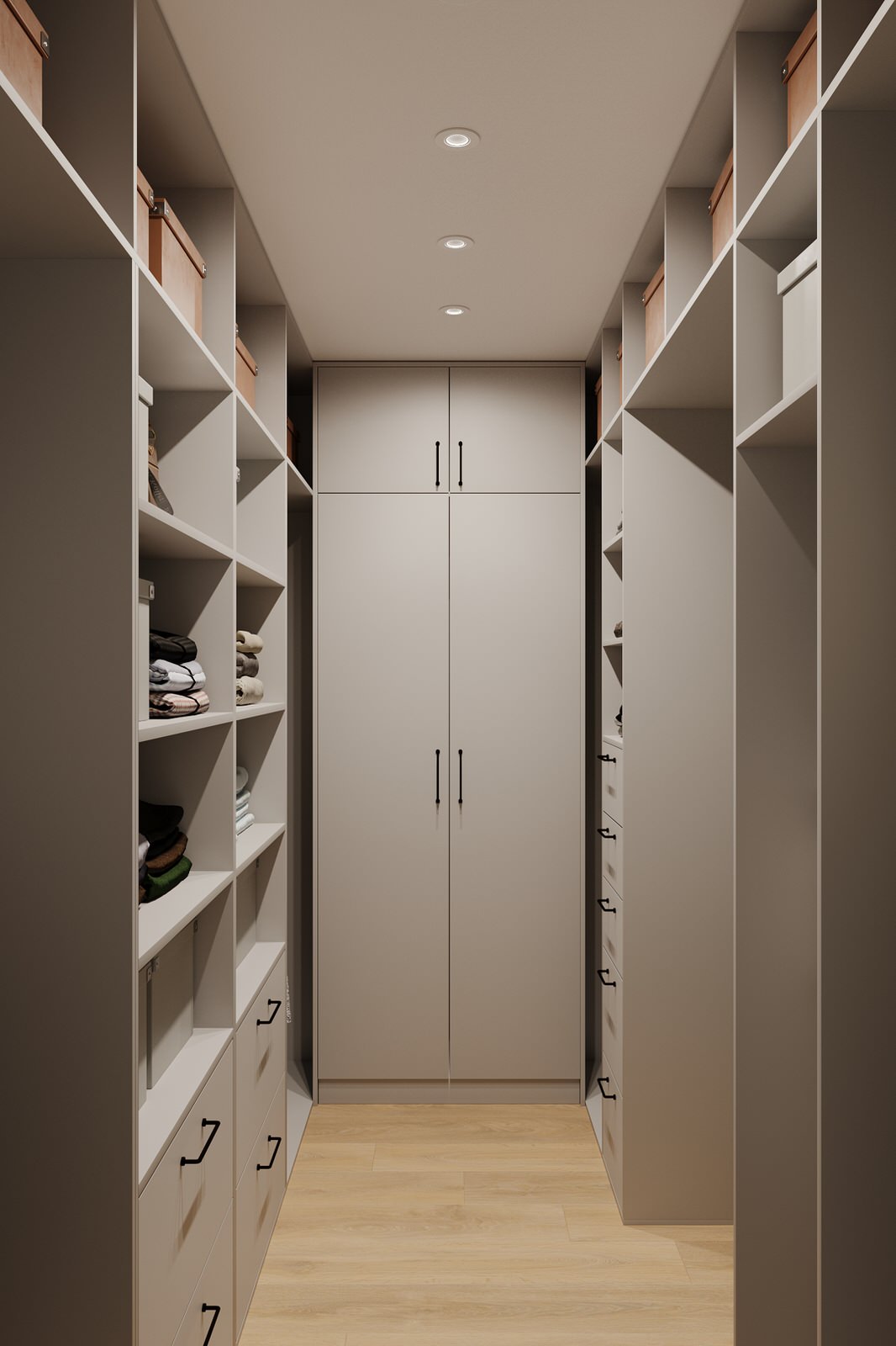 Проект трехкомнатной квартиры