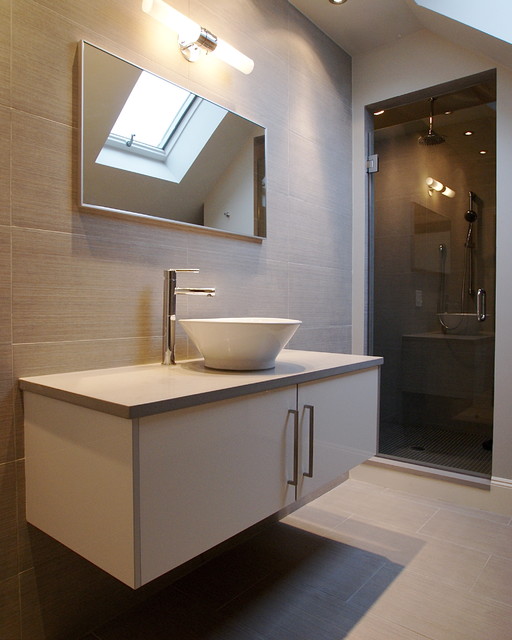 Bathrooms minimalistisch-badezimmer