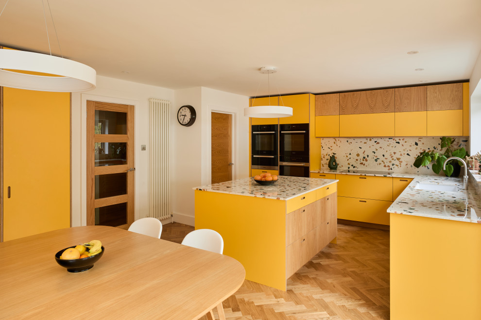 Sunshine Yellow Kitchen