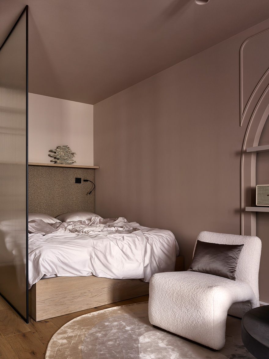 Квартира-шкатулка 37 кв. метров для девушки