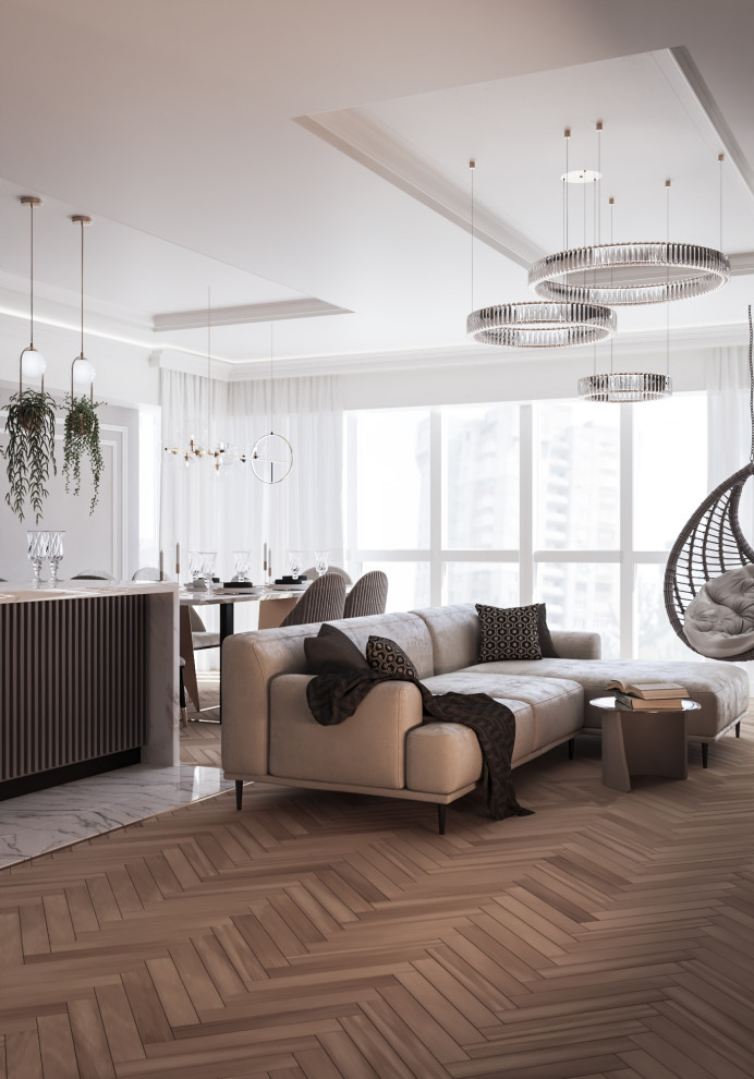 Проект кухни-гостиной г.Иркутск