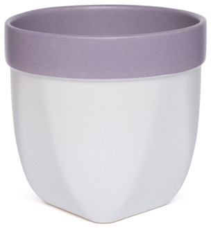 Versa Ceramic Pot, Lavender 5" High