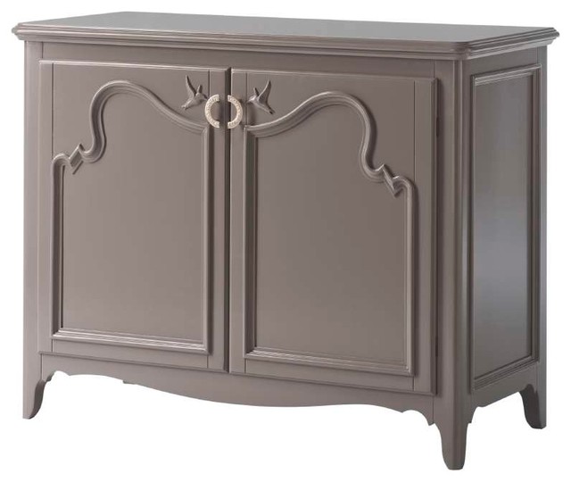 Sideboard With 2 Doors and 3 Drawers, Grey