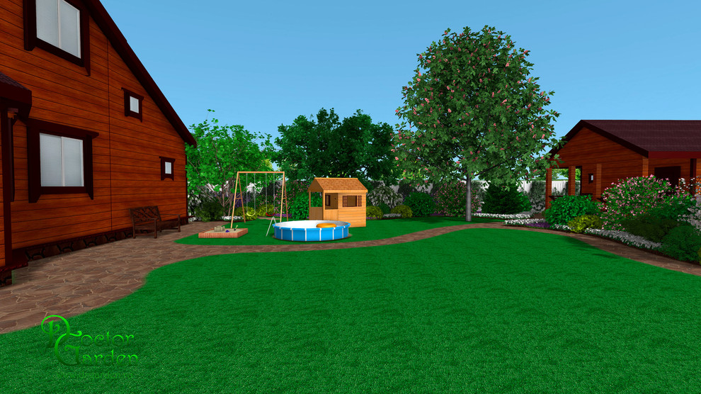 Сад для большой семьи
