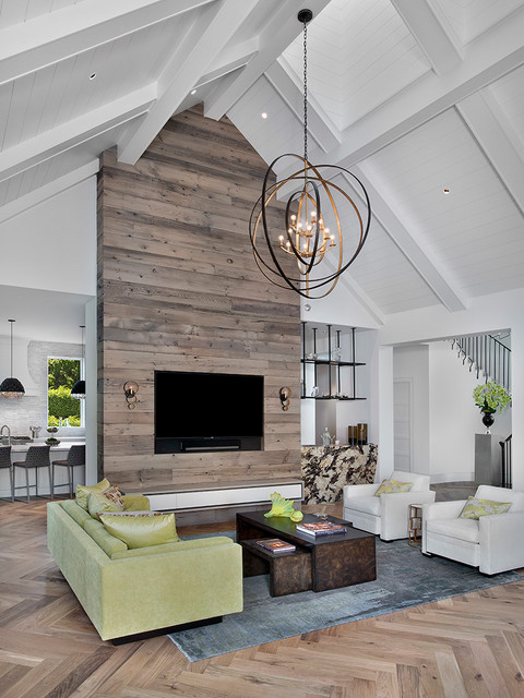 Farmhouse Chic contemporary-living-room