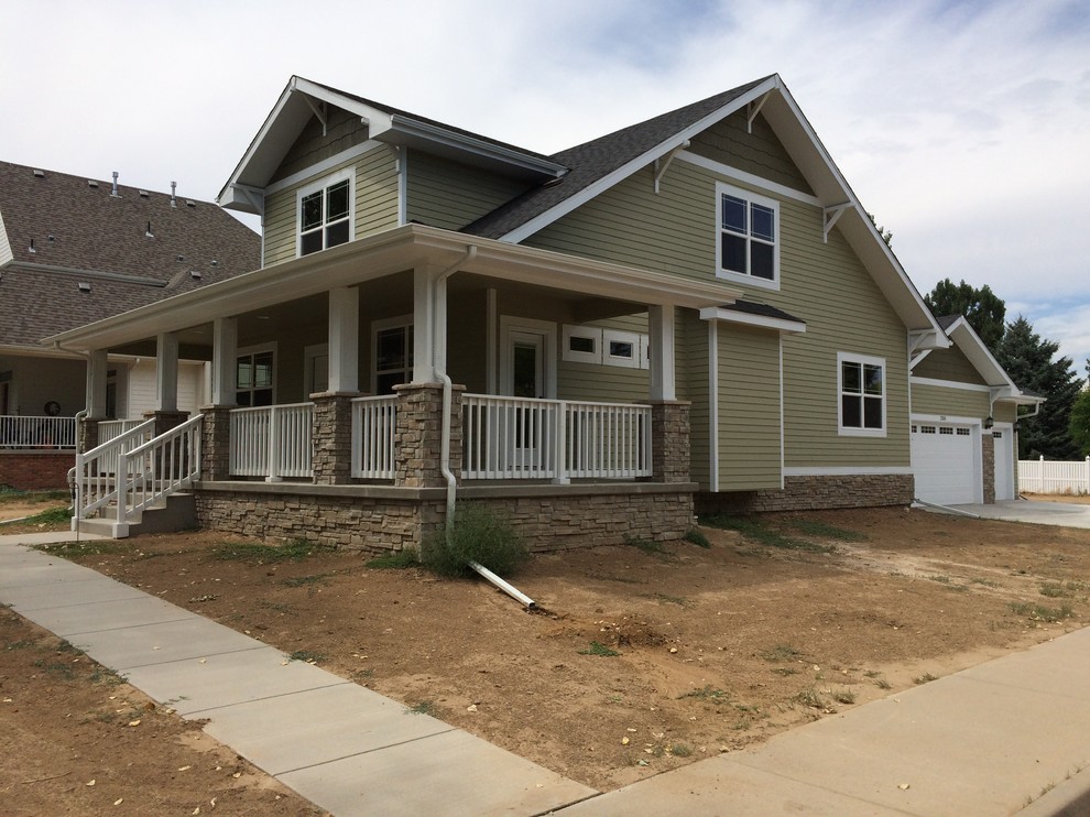 Home design - transitional home design idea