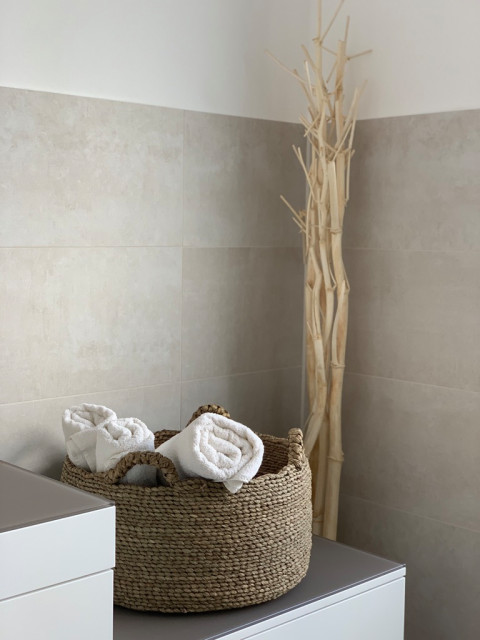 Interior Design eines Penthouses contemporary-badrum