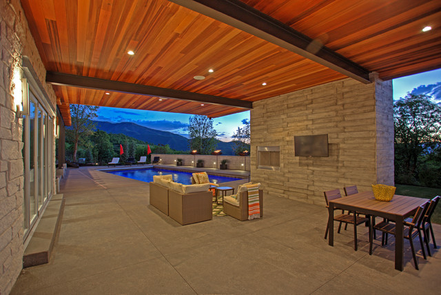 Patio modern-haeuser