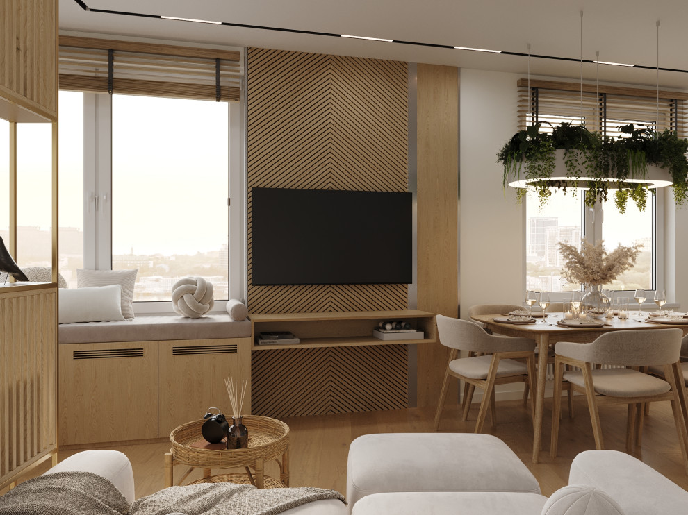 Функциональный проект современной квартиры для семьи