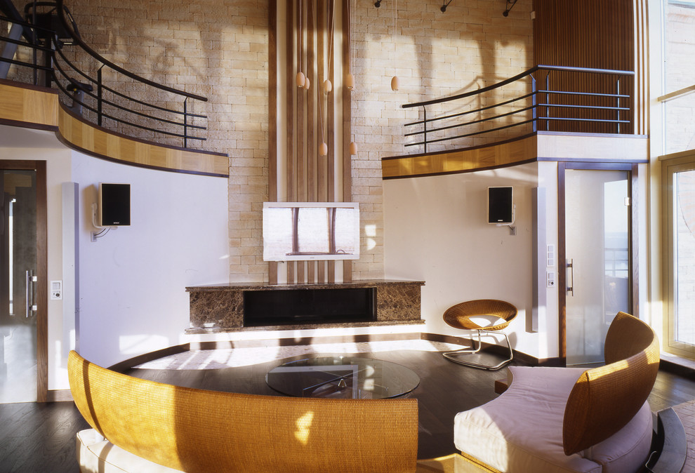 ТРЕХУРОВНЕВЫЙ ПЕНТХАУС В СОВРЕМЕННОМ СТИЛЕ