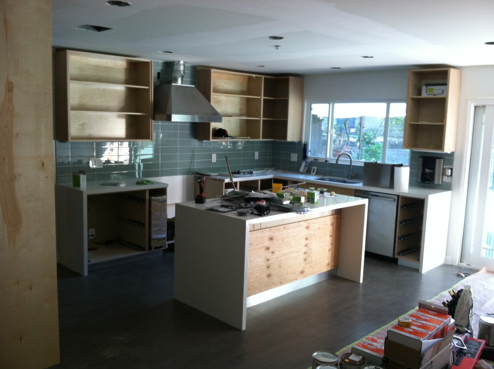 During Kitchen Remodel
