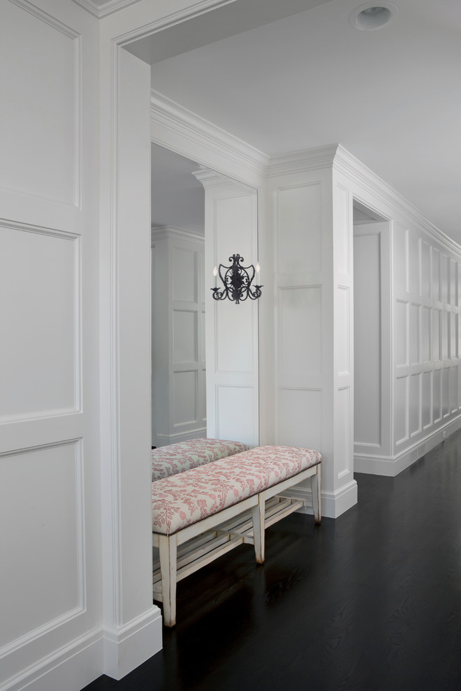 Inspiration for a transitional hallway remodel in Detroit