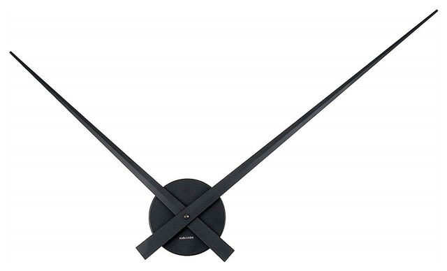 H-128B New 9-3/8 Inch Extra Large Black Clock Hands 