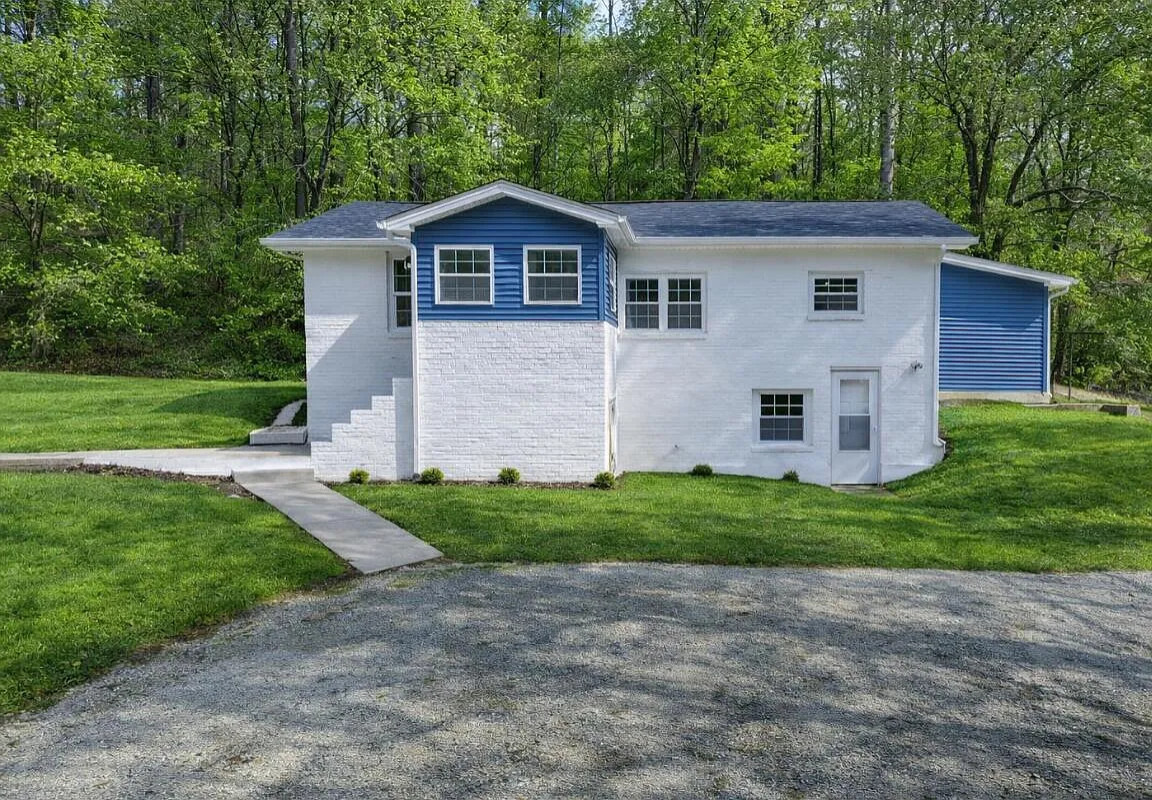 Contemporary exterior home idea in Other