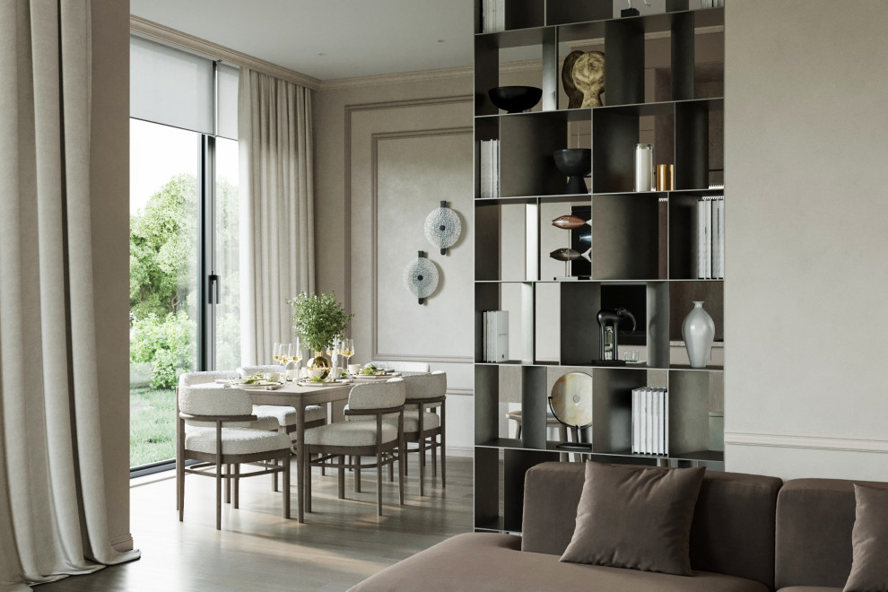 Кухня-гостиная в частном доме