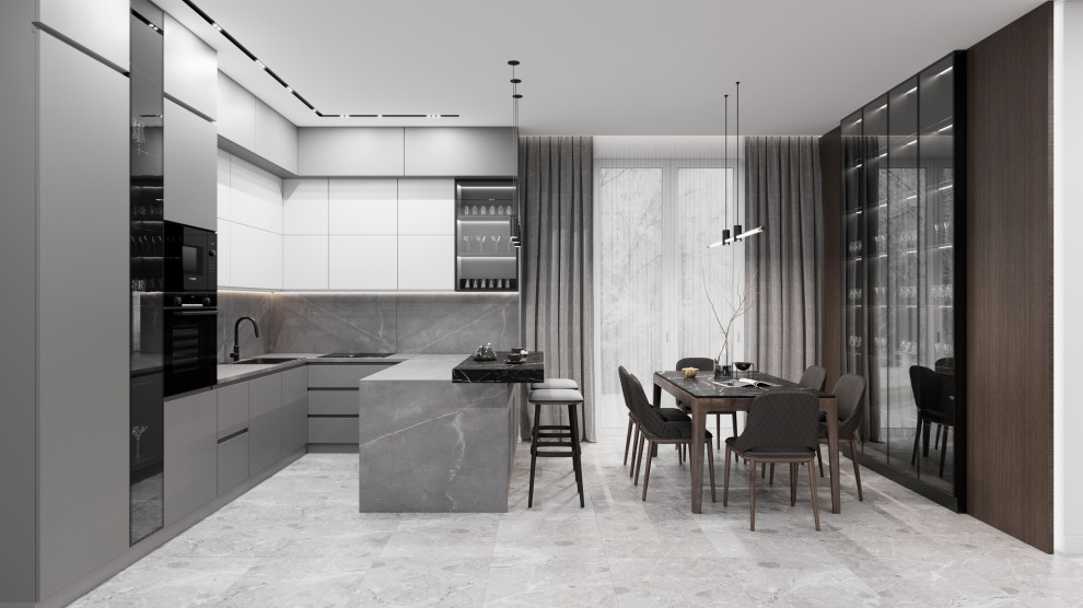 Коттедж в стиле современного минимализма