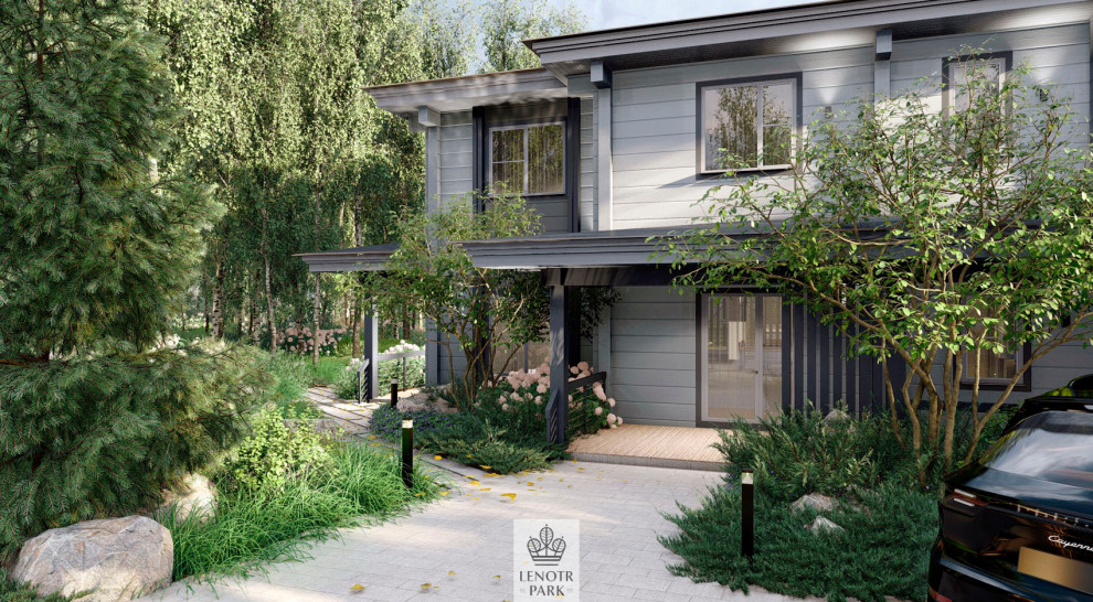 Ландшафтное проектирование участка в КП Завидово Гольф