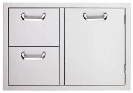 Sedona by Lynx LSA530 30 Inch Wide Double Drawers with Access Door