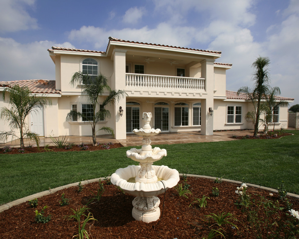 Mediterranean Golf Course Estate Home