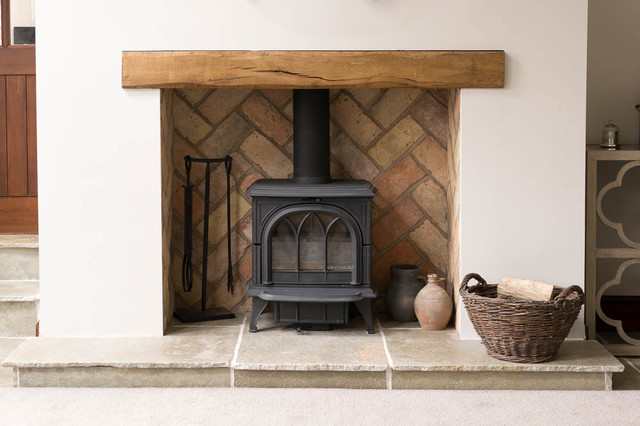 Oak Farm || Umbrian Limestone lantlig-vardagsrum