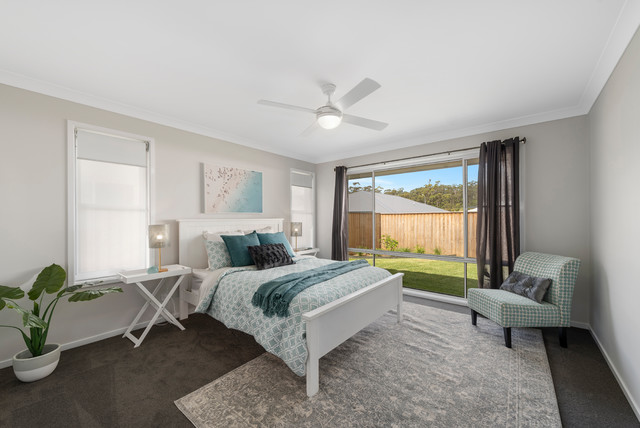 Partial Styling - Water Vine coastal-bedroom