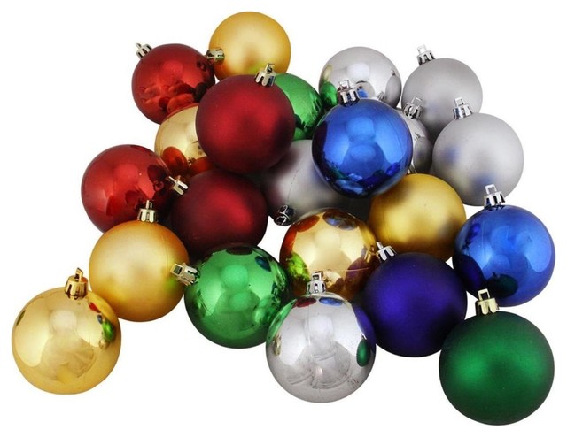 colored ball ornaments
