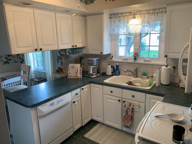 A Brighter, More Open Kitchen Refresh! transitional