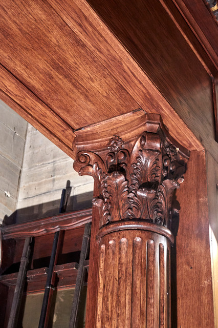 Convent conversion. amerikansk-craftsman-hall